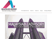 Tablet Screenshot of malaysiabizadvisory.com
